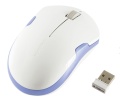 Maus LogiLink wireless mini Weiß/Hellblau schnurlos (EOL)