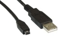 USB-Kabel 2.0 A an Mini-A 2m für noname Geräte 4polig