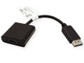 Adapter Displayport-Stecker an HDMI-Buchse Value Schwarz