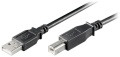 USB-Kabel A an B 0.5m Druckerkabel USB 2.0
