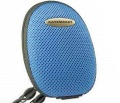 Tasche für Digitalkamera oval hellblau
