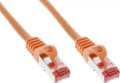 TP-Kabel  5m orange Kategorie 6 S-FTP/PiMf-Schirmung