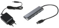 USB-Hub (USB 3.0) USB-A Stecker an 4x USB-A Buchse aktiv