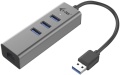 USB-Adapter 3.0 an LAN inkl. 3-Port-3.0-USB-Hub PnP