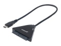 USB-Adapter 3.1 an SATA mit Strom-Adapter Manhattan