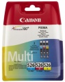 Tinte Canon CLI-526 C/M/Y Pack Original