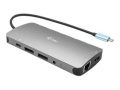 USB-Docking-Station i-Tec USB-C Metal Nano 3x Display