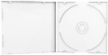 CD-Hüllen Jewelcase total transparen (einzeln)