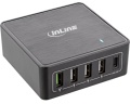 Ladegerät USB-Netzteil 4x USB-A, 1x USB-C 60W PD QC 3.0