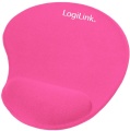 Mauspad/Mausmatte mit Gel-Handgelenk-Auflage Pink