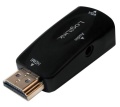 Monitor-Adapter HDMI Stecker an VGA-Buchse inkl. Audio