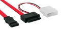 Stromversorgungs-Adapter Slimline/Micro SATA 13polig (7+6)