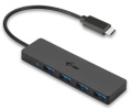 USB-Hub (USB 3.1)   4 Ports mit C-Stekcer I-TEC