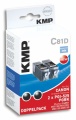 Tinte Canon PGI-525PGBK 2x schwarz kompatibel KMP C81D