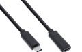 USB-Kabel C-Stecker an C-Buchse 2m Schwarz USB 3.2