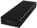 Gehäuse M.2 SSD ICYBOX USB3.1 Gen 2 Type-C Schwarz