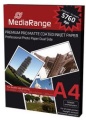 Tintenpapier Mediarange A4 matt 50 Blatt 200 g/m² Fotopapier