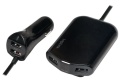 USB KFZ Ladegerät 12-24V, 2x2 USB-Ports, 2x 12W