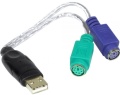 USB-Adapter A an PS/2-Tastatur + PS/2-Maus (USB 1.1)