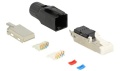 CAT6A Modularstecker RJ45 feldkonfektionierbar DELOCK