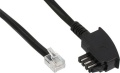 TAE-N Kabel 6adrig an RJ11 (6P4C) 6m