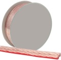 Lautsprecherkabel 2x 0.75mm² CCA transparent 50m Rolle