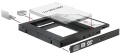 Einbaurahmen Slim SATA 13,5cm (5.25) - 6,4cm (3.5) SSD/HD