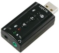 USB-Adapter A an Sound 7.1 Effekt LogiLink