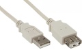 USB-Verlängerung 2.0 A-A S-B 1.5 ... 2m