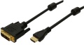 Monitor-Kabel HDMI-DVI S-S 5m Logilink