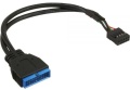 USB-Adapter 2.0 zu 3.0 Adapter intern, ca. 0,15m