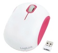 Maus LogiLink ID0083 Copper wireless Mouse Plug & Play pink