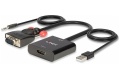VGA+Audio Konverter zu HDMI inkl. USB Stromversorgung Lindy