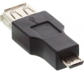 USB-Adapter 2.0 Micro-B-Stecker an USB A Buchse, OTG Adapter