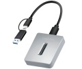 USB-Adapter C an NVMe (PCIe) 1 Port  Aluminum