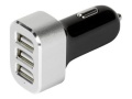 Zigarettenanzünder 3x USB Lade-Adapter Logilink PA0082