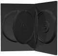 DVD Hülle 4fach Book-Case (einzeln) schwarz