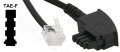 TAE-F Kabel für DSL Splitter  1m