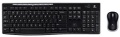 Tastatur & Maus Set Logitech-Desktop cordless MK270 schwarz