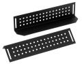 Einbauschinen universal für 19 Länge 580mm, Schw., 2 Stück