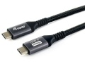 USB-Kabel 4.0 Gen 2x2 C-Stecker an C-Stecker 2m Schwarz