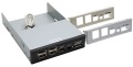USB-Hub (USB 2.0)  4 Ports aktiv zum Einbau mit FW, eSATA
