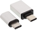USB-Adapter 3.0 Set C Stecker an Micro und C an USB Buchse