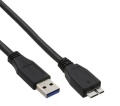 USB-Kabel 3.0 A-Stecker an Micro B-Stecker 1.5m Schwarz