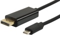 USB-Kabel C an Displayport 1.8m Equip