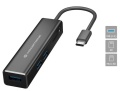 USB-Hub (USB 3.0) Type-C an 3 USB-A, 1x Cardreader