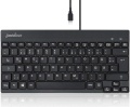 Tastatur PERIXX Periboard-426 USB Mini Schwarz