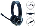 Headset Conceptronic POLONA02B 4pol. Stereo-Klinke 3,5mm