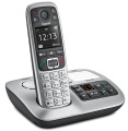 DECT Telefon Gigaset E560A,Großtastentelefon+ AB, platin