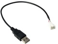 USB-Adapter A an 3pin Buchse 30cm
